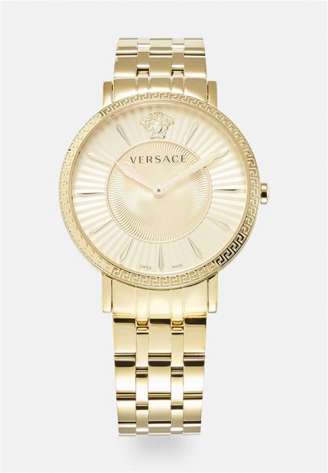 versace dameshorloge goud|versace lady watch.